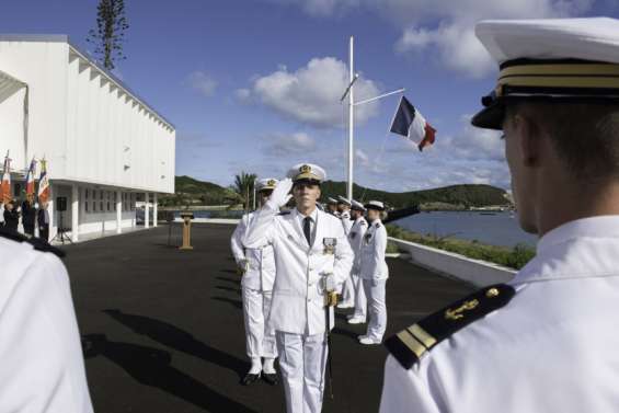 Arthur Chanteau, nouveau commandant du D'Entrecasteaux