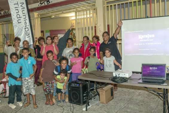 Tindu : à l'espace municipal, 