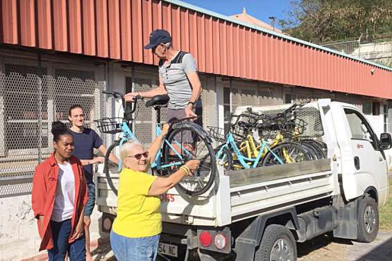 Des vélos envoyés aux écoliers du Vanuatu
