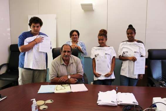 Trois arrivées au service civique