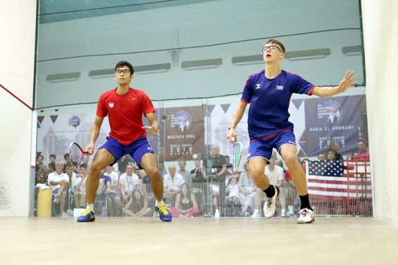 Squash : Brice Nicolas et les Bleuets éliminés en quart de finale
