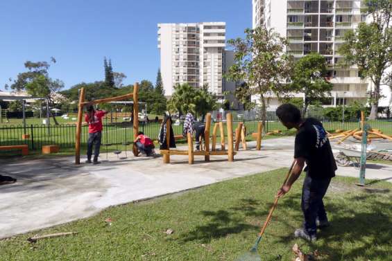 Nouméa : Un chantier d'insertion devenu solidaire