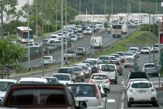 Gros embouteillages à l’entrée de Nouméa