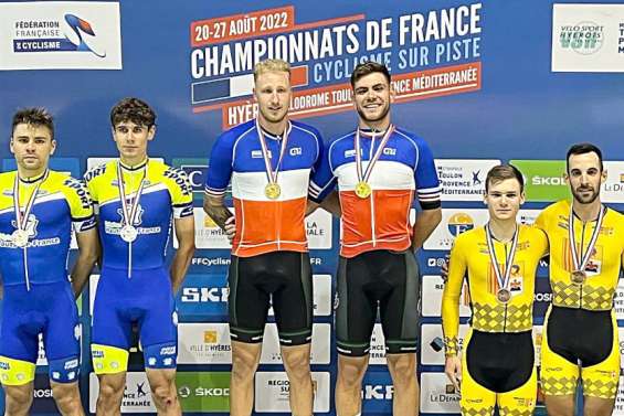 Cyclisme sur piste : Hugo Pommelet encore en or, Océane Tessier médaillée d'argent