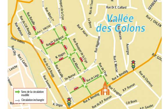 Vallée-des-Colons : des changements de sens de circulation prévus à partir de novembre