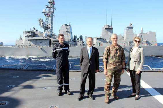 Le Japon et l'Australie dans nos eaux pour 