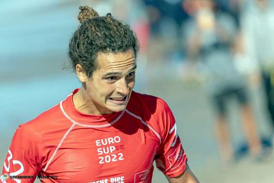 Clément Colmas sacré vice-champion d'Europe de stand up paddle