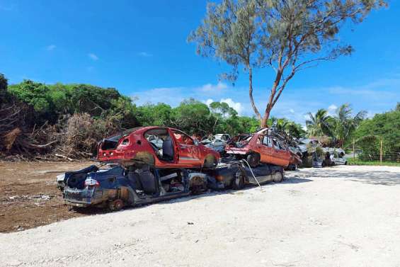 Une récolte de véhicules hors d'usage à Ouvéa