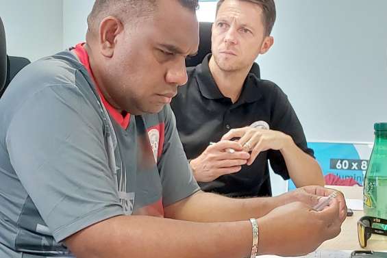 Football : Johann Sidaner, un Canari chez les Cagous