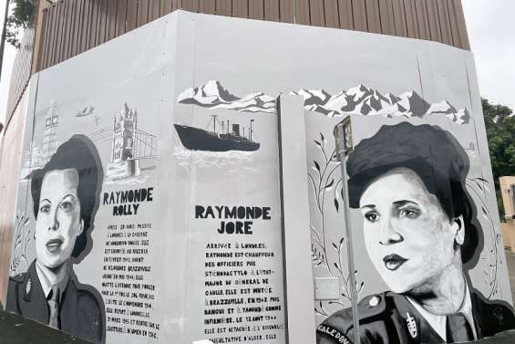 Dumbéa : les « deux Raymonde » rejoignent le parcours Street art