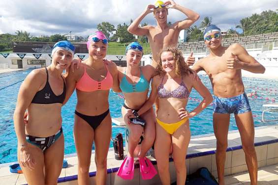 Dumbéa : ils ont nagé pour les enfants malades