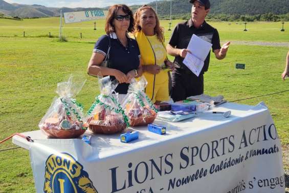 Le tournoi caritatif LiSA a réuni cinquante golfeurs
