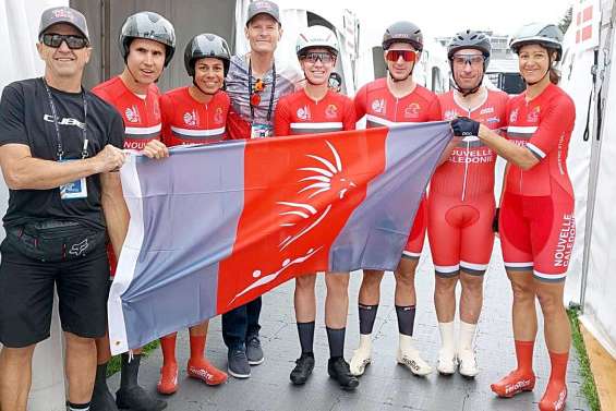 Cyclisme : au milieu des stars du peloton mondial, six Calédoniens ont vécu un rêve