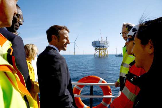 Davantage d'éolien et de nucléaire : Macron  fixe le cap vers les énergies renouvelables