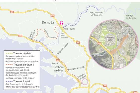 Réalisés, en cours, à venir : les modes doux de Dumbéa à la loupe