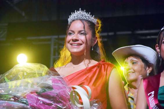 Tyffen Devillers élue Miss Foire de Koumac et du Nord