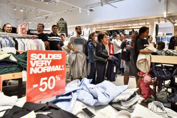 Les soldes d'hiver ont été 