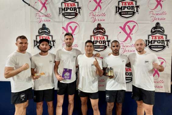 À Tahiti, une première expérience de MMA pour six combattants du Caillou