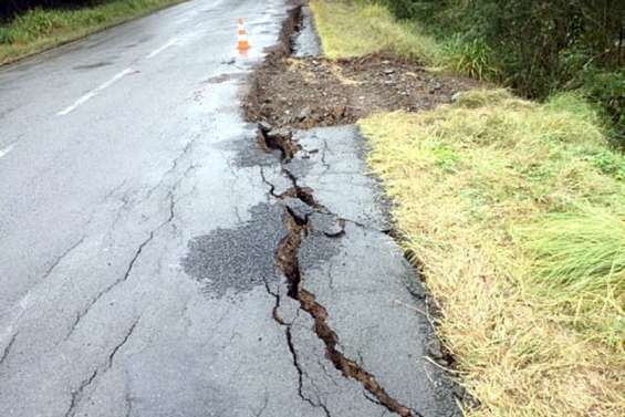 Six semaines de travaux pour réparer la route du Littoral