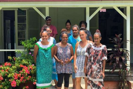 Six ambassadrices de la mémoire au Musée de la mine