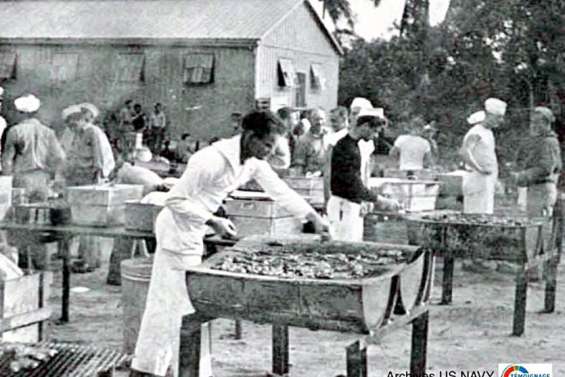 La clinique est l'un des derniers vestiges de la présence américaine à Nouméa