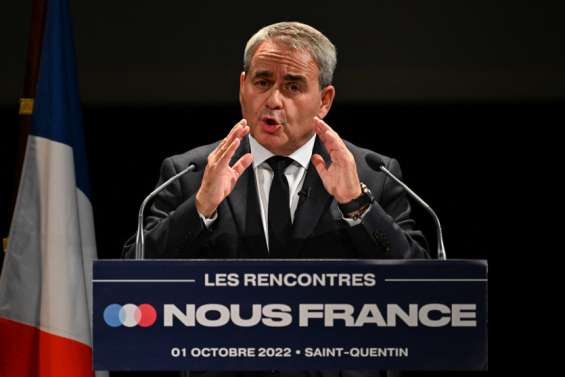 Xavier Bertrand lance son mouvement, Nous France