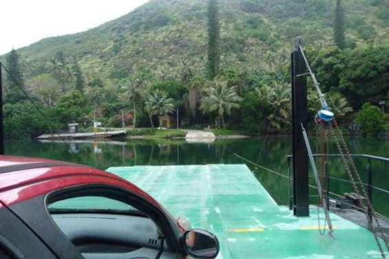 A Hienghène, le bac de la Ouaième a rouvert