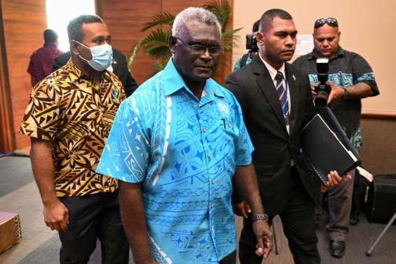 Manasseh Sogavare veut rassurer l'Australie