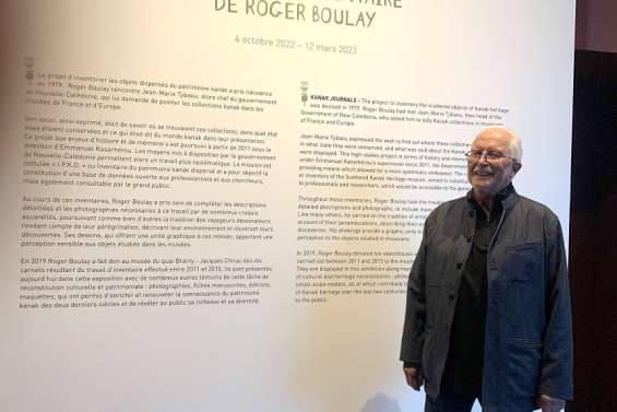Roger Boulay expose ses 