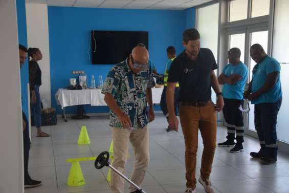 Koné : des rappels ludiques pour parler sécurité au travail