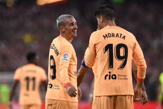 Antoine Griezmann retrouve le sourire