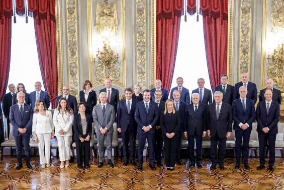 Giorgia Meloni, première femme à la tête d'un gouvernement italien