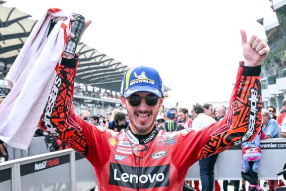 MotoGP : Francesco Bagnaia aux portes de son premier titre mondial