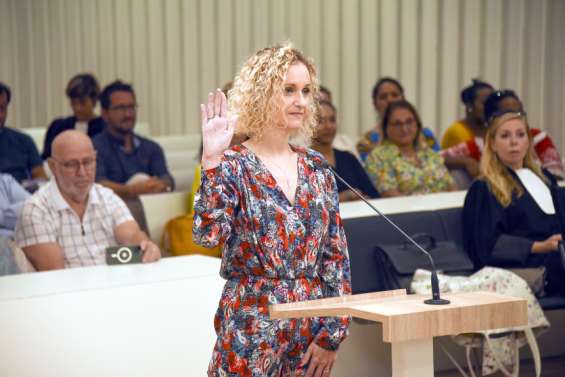 Maître Marie Pagnot, une nouvelle notaire a prêté serment