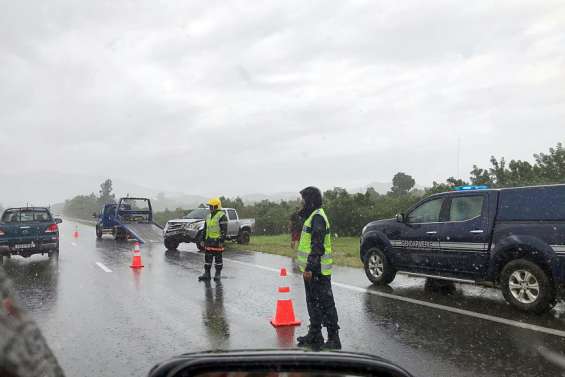 Série d'accidents dont un mortel