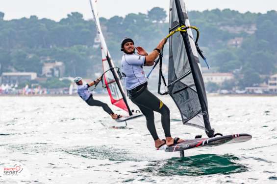 Nicolas Goyard devant Basile Jacquin à Leucate
