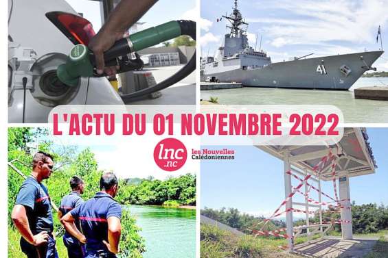 Le tour de l'actualité en Nouvelle-Calédonie du 1er novembre 2022