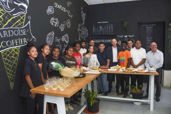 Une « Ardoise » toute neuve au lycée Escoffier