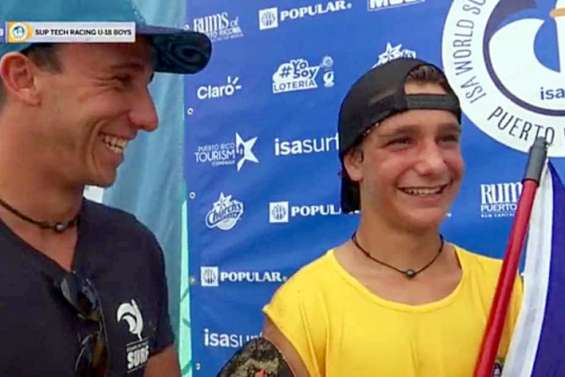 Stand up paddle : Vaïc Garioud sacré champion du monde