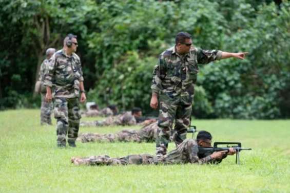 Le Rimap forme ses réservistes polynésiens