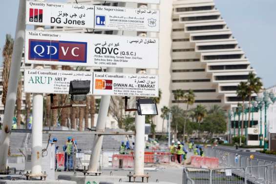 Chantiers au Qatar : une filiale de Vinci visée