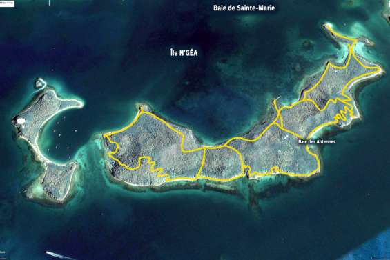 Pourquoi pas un sentier de randonnée sur l'îlot Sainte-Marie ?