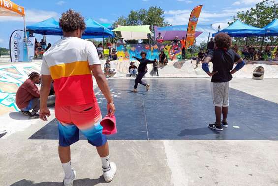 Ambiance et figures de haut niveau, ce samedi à Koutio, au championnat territorial de breakdance