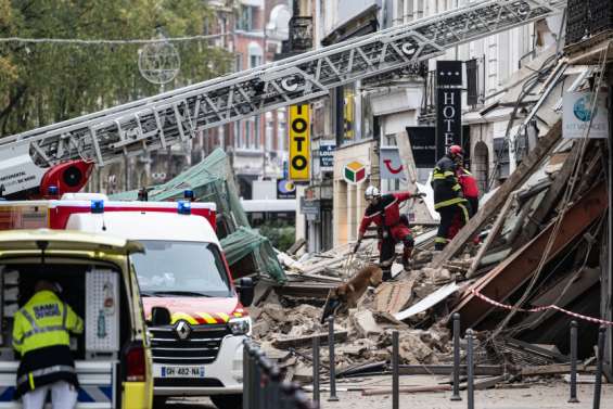 Effondrement de deux immeubles à Lille, un disparu