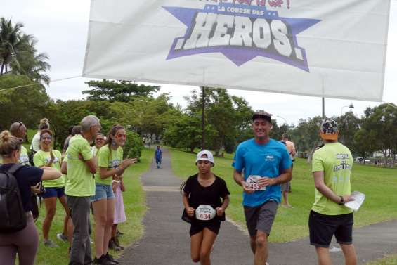À Koutio, ils ont couru en soutien aux enfants malades