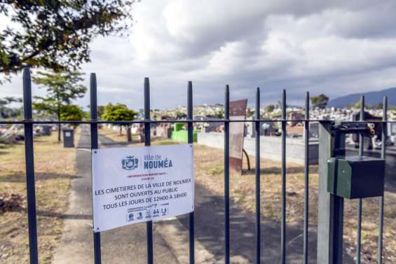 La circulation temporairement interrompue, ce lundi, devant le cimetière