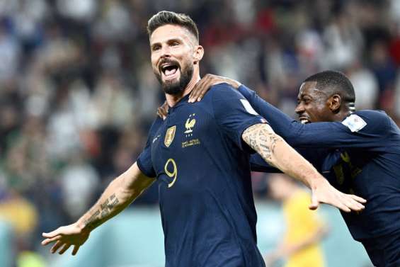 Football : victoire de la France, record pour Giroud