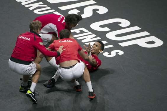 Tennis : le Canada remporte son premier Saladier d'argent