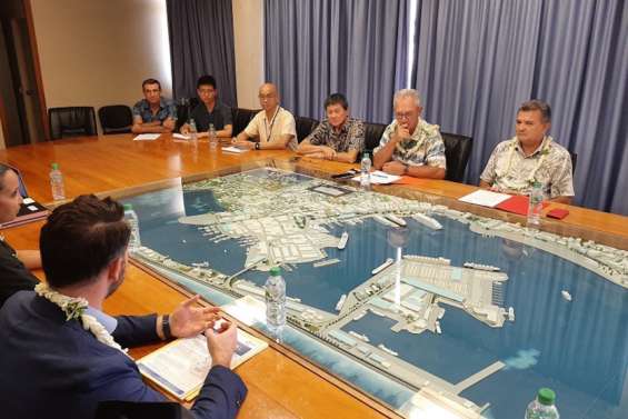 Travaux en vue à Motu Uta