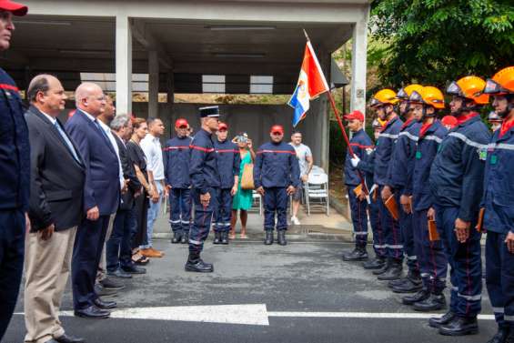 Les sapeurs-pompiers ont célébré la sainte Barbe